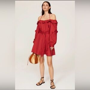 Marissa Webb Linen Mini Dress